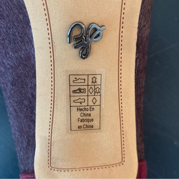 SAM EDELMAN Desiree pony hair and leather panel pumps - Picture 9 of 9